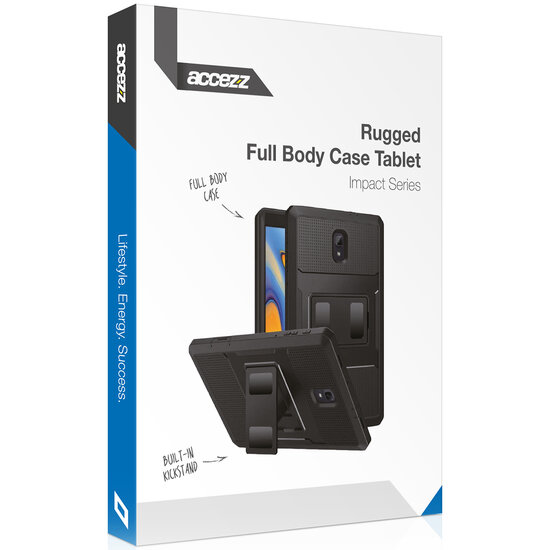 Accezz - Rugged Back Case voor Samsung Galaxy Tab A9 8.7 inch - Black