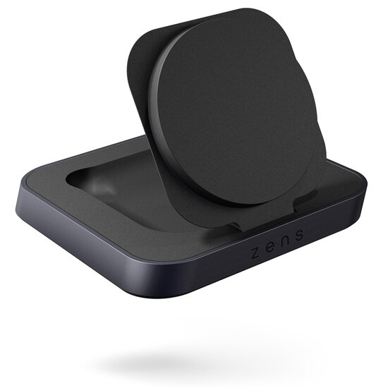 ZENS - Magnetic Nightstand | Draadloze oplader voor het nachtkastje - Black