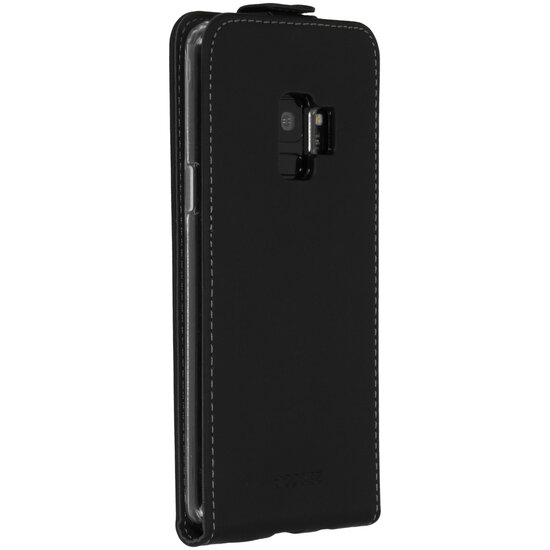 Accezz - Flipcase voor Samsung Galaxy S9 - Black
