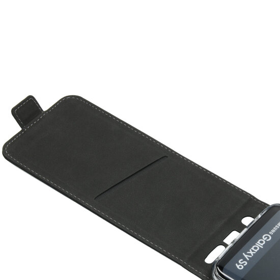 Accezz - Flipcase voor Samsung Galaxy S9 - Black