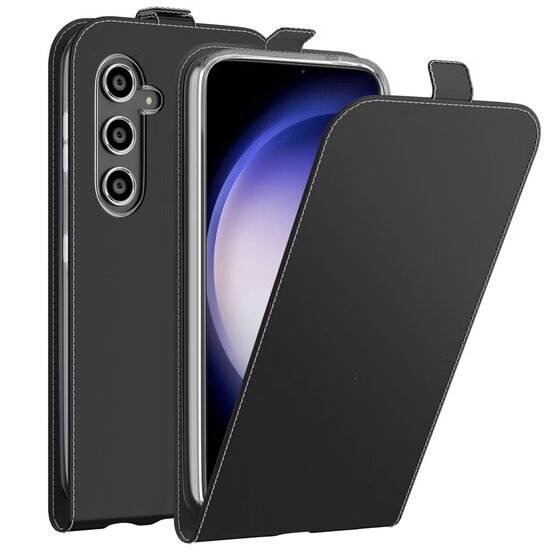 Accezz - Flipcase voor Samsung Galaxy S23 FE - Black