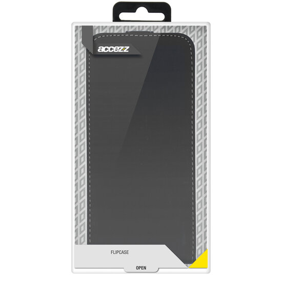 Accezz - Flipcase voor Samsung Galaxy S22 - Black