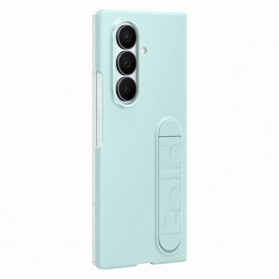 Samsung - Silicone Case met stand voor Samsung Galaxy Z Fold 7 - Mint