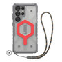UAG - Pathfinder Backcover MagSafe met Polskoord voor Samsung Galaxy S25 Ultra - Clear Lava