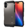 Spigen - Tough Armor Backcover MagSafe voor Apple iPhone 16 - Gunmetal