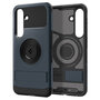 Spigen - Slim Armor Backcover MagSafe voor Samsung Galaxy S25 Plus - Metal Slate