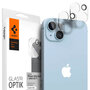 Spigen - GLAStR EZ Fit Optik Camera Protector 2 Pack voor Apple iPhone 14 / 14 Plus - Crystal Clear