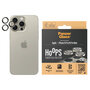 PanzerGlass - Camera Protector Hoops Optic Rings voor Apple iPhone 15 Pro / 15 Pro Max - Natural Metal
