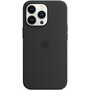 Apple - Silicone Backcover MagSafe voor Apple iPhone 13 Pro Max - Midnight