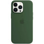 Apple - Silicone Backcover MagSafe voor Apple iPhone 13 Pro Max - Clover