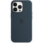Apple - Silicone Backcover MagSafe voor Apple iPhone 13 Pro - Abyss Blue