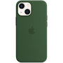 Apple - Silicone Backcover MagSafe voor Apple iPhone 13 Mini - Clover