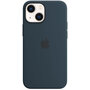 Apple - Silicone Backcover MagSafe voor Apple iPhone 13 Mini - Abyss Blue