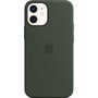Apple - Silicone Backcover MagSafe voor Apple iPhone 12 Mini - Cypress Green
