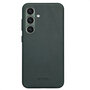 Accezz - Vintage Leather Magsafe Backcover voor Samsung Galaxy S24 / S25 - Smokey Green