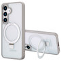 Accezz - Ring Stand Backcover met MagSafe voor Samsung Galaxy S25 Plus - Grey