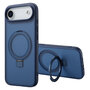 Accezz - Ring Stand Backcover met MagSafe voor Apple iPhone Air - Blue