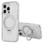 Accezz - Ring Stand Backcover met MagSafe voor Apple iPhone 15 Pro - Transparent