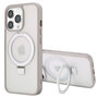 Accezz - Ring Stand Backcover met MagSafe voor Apple iPhone 13 Pro Max - Grey