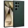 Accezz - MagSafe Leather Backcover voor Samsung Galaxy S24 Ultra - Cedar Green