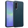 Accezz - MagSafe Leather Backcover voor Samsung Galaxy A36 / A56 - Nightfall Blue