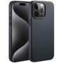 Accezz - MagSafe Leather Backcover voor Apple iPhone 15 Pro Max - Onyx Black