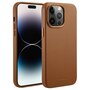 Accezz - MagSafe Leather Backcover voor Apple iPhone 14 Pro Max - Sienna Brown