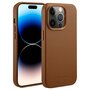 Accezz - MagSafe Leather Backcover voor Apple iPhone 14 Pro - Sienna Brown