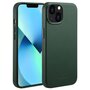 Accezz - MagSafe Leather Backcover voor Apple iPhone 13 - Cedar Green