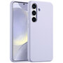 Accezz - Liquid Silicone Backcover voor Samsung Galaxy S25 Plus - Purple