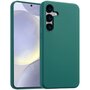 Accezz - Liquid Silicone Backcover voor Samsung Galaxy S24 - Dark Green