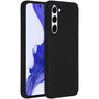 Accezz - Liquid Silicone Backcover voor Samsung Galaxy S23 Plus - Black
