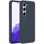 Accezz - Liquid Silicone Backcover voor Samsung Galaxy S23 - Dark Blue