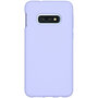 Accezz - Liquid Silicone Backcover voor Samsung Galaxy S10e - Purple