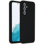 Accezz - Liquid Silicone Backcover voor Samsung Galaxy A54 (5G) - Black