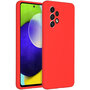 Accezz - Liquid Silicone Backcover voor Samsung Galaxy A53 - Red
