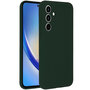 Accezz - Liquid Silicone Backcover voor Samsung Galaxy A35 - Forest Green