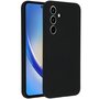 Accezz - Liquid Silicone Backcover voor Samsung Galaxy A35 - Black
