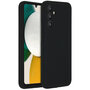 Accezz - Liquid Silicone Backcover voor Samsung Galaxy A34 (5G) - Black
