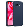 Accezz - Liquid Silicone Backcover voor Google Pixel 9A - Dark Blue