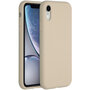 Accezz - Liquid Silicone Backcover voor Apple iPhone Xr - Stone