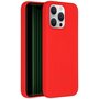 Accezz - Liquid Silicone Backcover voor Apple iPhone 15 Pro Max - Red