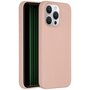 Accezz - Liquid Silicone Backcover voor Apple iPhone 15 Pro Max - Pink
