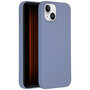 Accezz - Liquid Silicone Backcover voor Apple iPhone 15 Plus - Lavender Grey