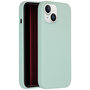 Accezz - Liquid Silicone Backcover voor Apple iPhone 15 - Sky Blue