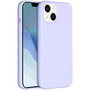 Accezz - Liquid Silicone Backcover voor Apple iPhone 14 / 13 - Purple