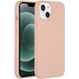 Accezz - Liquid Silicone Backcover voor Apple iPhone 13 Mini - Pink