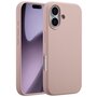 Accezz - Liquid Silicone Backcover met MagSafe voor Apple iPhone 17 - Pink