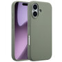 Accezz - Liquid Silicone Backcover met MagSafe voor Apple iPhone 17 - Cooper Green
