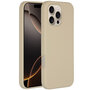 Accezz - Liquid Silicone Backcover met MagSafe voor Apple iPhone 16 Pro Max - Stone